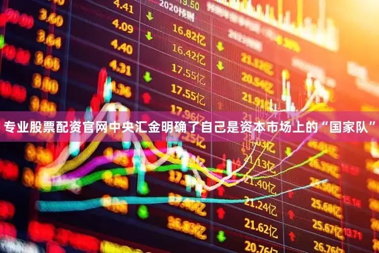 专业股票配资官网中央汇金明确了自己是资本市场上的“国家队”